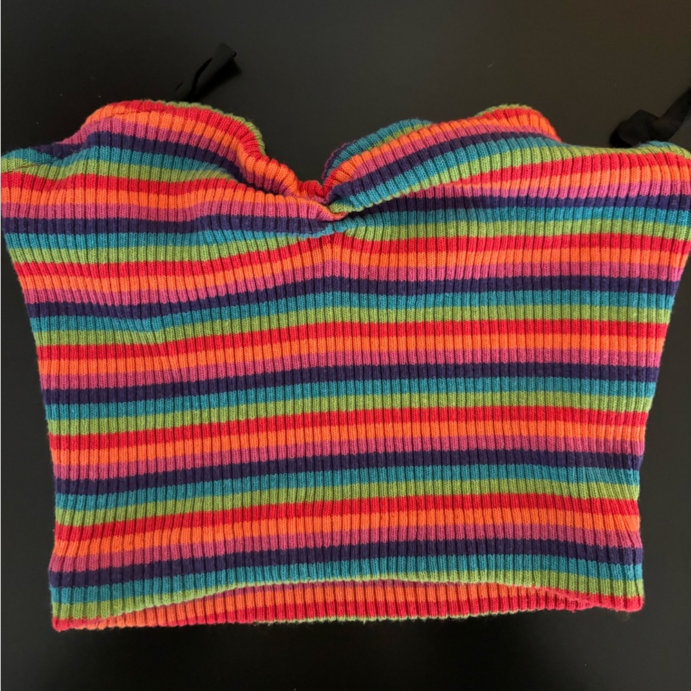 Colorful tube top
